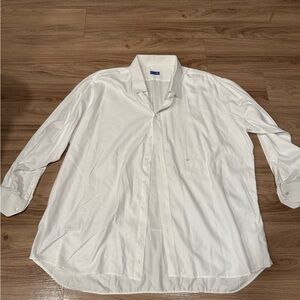 Elegant White Dress Shirt for Men